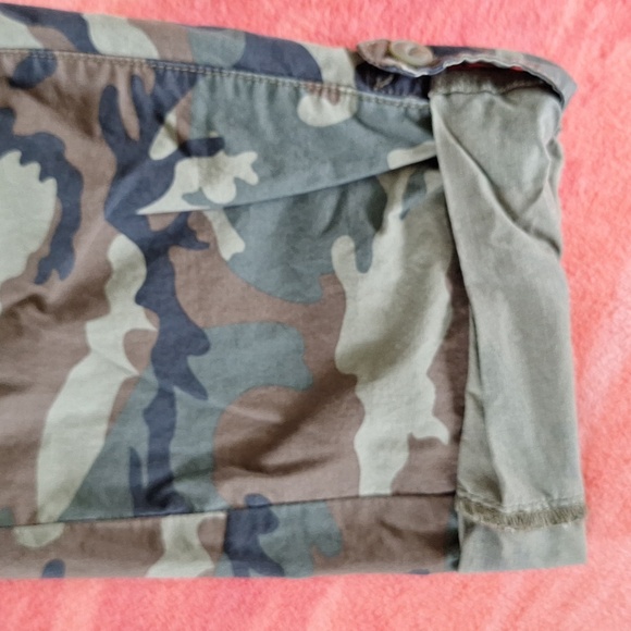 🪖 Sancturay Standard Surplus cropped capri camouflage BDU pants. Size 26. - Picture 6 of 15